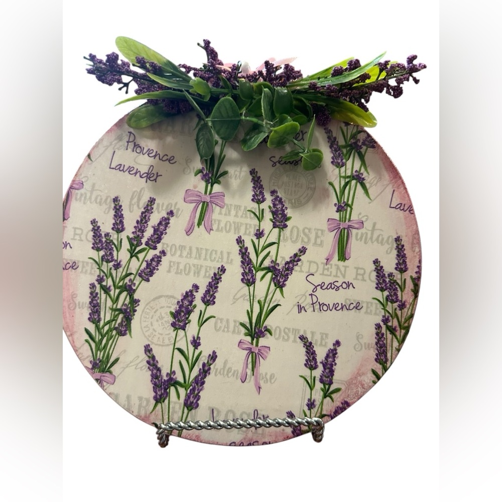 Hand Crafted Wooden Lavendar Sign